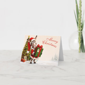 Hab ein heiteres Hee-Haw-Weihnachten! Dankeskarte
