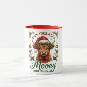 Hab ein muhiges kleines Weihnachten Tasse