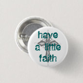Hab ein wenig Vertrauen Button (Vorne & Hinten)