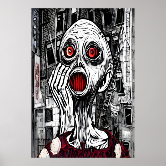 Hab keine Angst | AI Art Poster (Vorne)