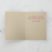 Haba-a-Cow-Pie Geburtstag Karte (Innenseite)