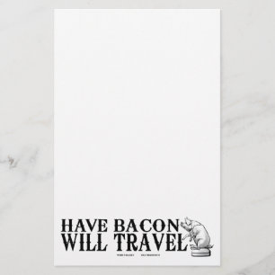 Habacon Will Travel Briefpapier