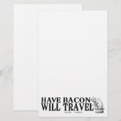 Habacon Will Travel Briefpapier (Vorne/Hinten)