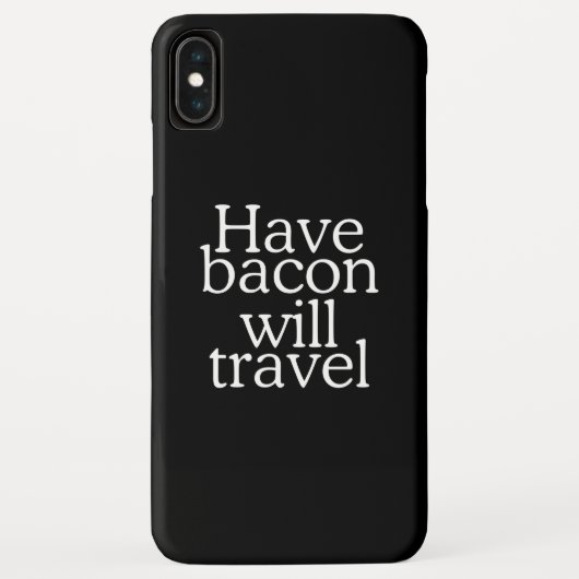Habacon Will Travel Case-Mate iPhone Hülle (Rückseite)