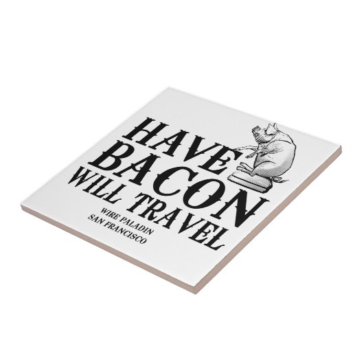 Habacon Will Travel Fliese (Seite)