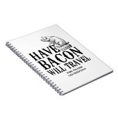 Habacon Will Travel Notizblock (Rechte Seite)