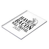 Habacon Will Travel Notizblock (Linke Seite)