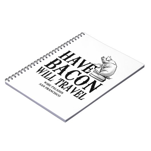 Habacon Will Travel Notizblock (Linke Seite)