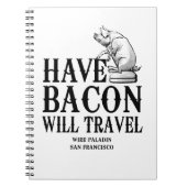 Habacon Will Travel Notizblock (Vorderseite)