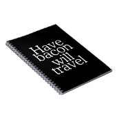 Habacon Will Travel Notizblock (Rechte Seite)