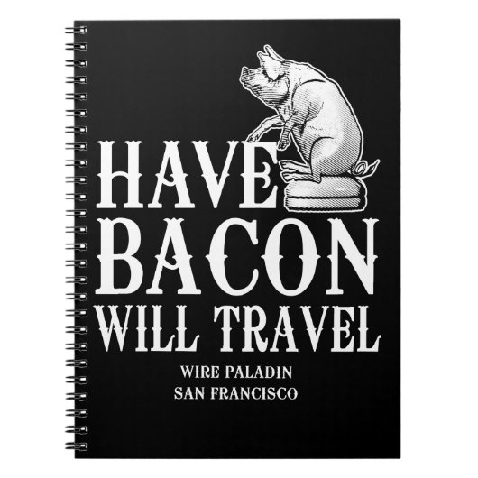 Habacon Will Travel Notizblock (Vorderseite)