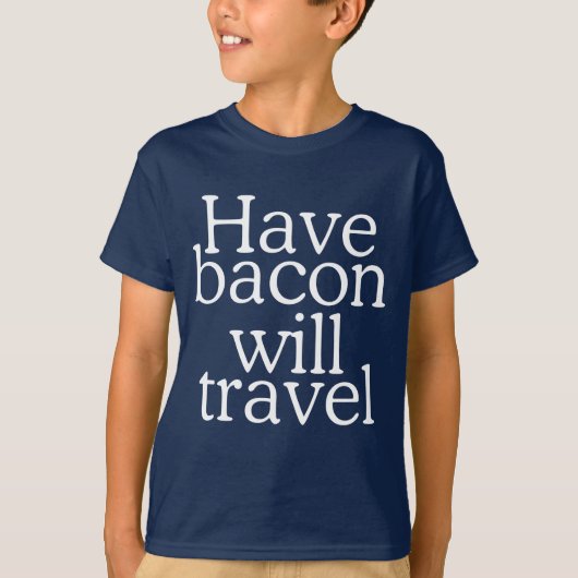 Habacon Will Travel T-Shirt (Vorderseite)