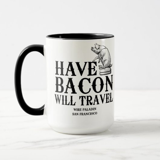 Habacon Will Travel Tasse (Links)