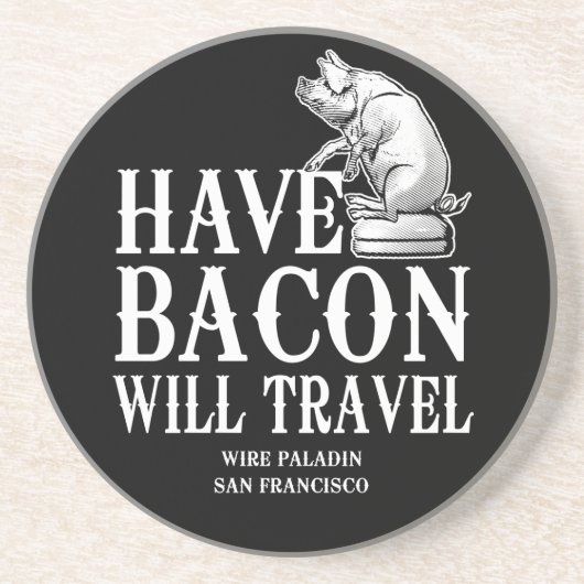 Habacon Will Travel Untersetzer (Vorne)