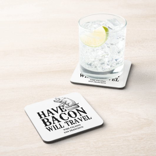 Habacon Will Travel Untersetzer (Rechte Seite)