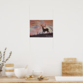 Habakkuk 3:17-19, Poster (Küche)