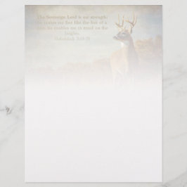 Habakkuk 3:18 Inspiration Briefbogen