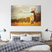 Habakkuk 3:18 Inspirational Leinwanddruck (Insitu (Schlafzimmer))