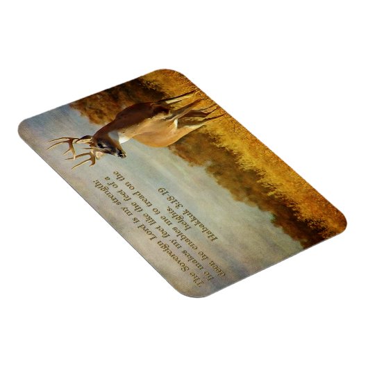 Habakkuk 3:18 Inspirational Magnet (Rechte Seite)