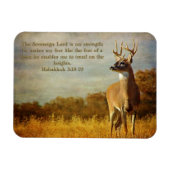 Habakkuk 3:18 Inspirational Magnet (Horizontal)