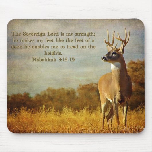 Habakkuk 3:18 Inspirational Mousepad (Vorne)