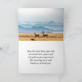 Habakkuk 3:19 Der Herr, Gott, ist meine STRENGTH-B Karte (Innenseite)