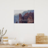 Habakkuk 3:19 poster (Küche)