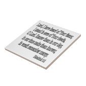 Habakkuk 3:2quadrat fliese (Seite)