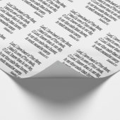 Habakkuk 3:2quadrat geschenkpapier (Ecke)