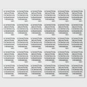 Habakkuk 3:2quadrat geschenkpapier (Flach)