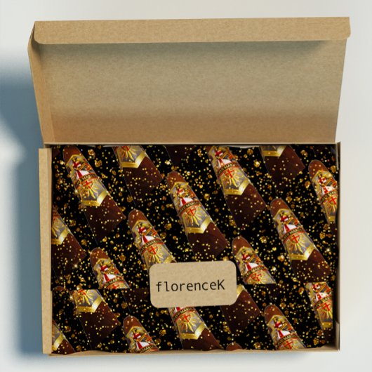 Habana Cigar Luxury Vip Cuban Gold Geschenkpapier