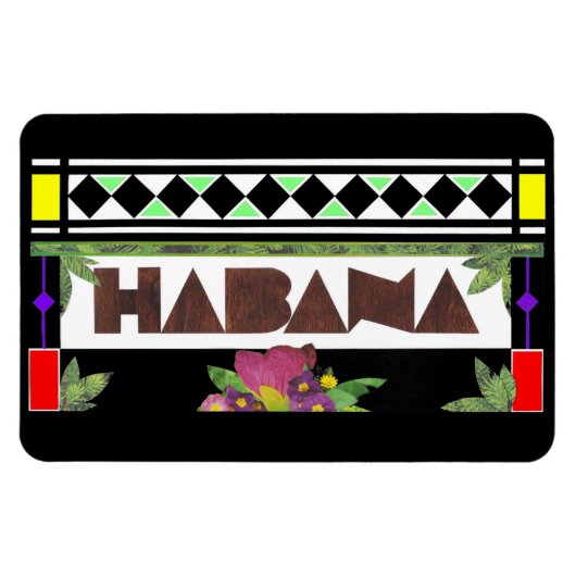 HABANA-Glass-Impression Magnet (Horizontal)