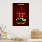 Habana Ron Poster (Küche)
