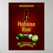 Habana Ron Poster (Vorne)