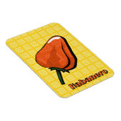 Habanero Chili Pepper Flexible Magnet (Rechte Seite)