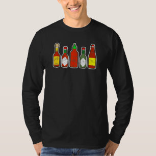 Habanero Hot Sauce Feinschmecker Spicy Hot Ghost C T-Shirt