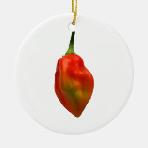 Habanero-Single-Pfeffer-Fotografie Keramik Ornament