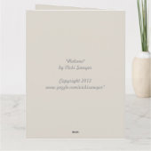 Habano die andalusische Pferdekarte Karte (Rückseite)