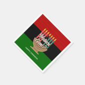 HABARI GANI Kwanzaa Paper Serviette (Ecke)