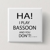 HaBassoon Button (Vorderseite)