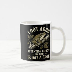 Habe ADHS Aufmerksamkeitsdefizit Moment mal ist da Kaffeetasse
