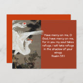 Habe Barmherzigkeit zu mir, o Gott, sei barmherzig Postkarte (Vorne/Hinten)