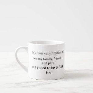Habe Deinen Rücken Freunde & Familie Brüder & Schw Espressotasse