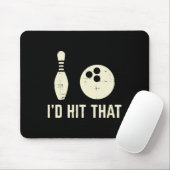 Habe den Bowling Player Funny Sprichwort Bowler Me Mousepad (Mit Mouse)
