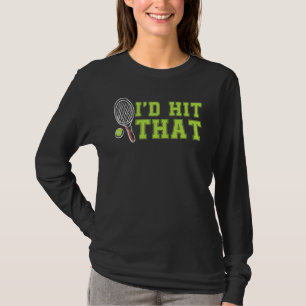 Habe den Tennisball-Wettkampf für den Tennisspiele T-Shirt