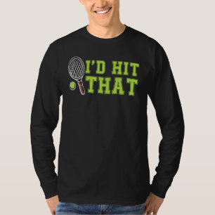 Habe den Tennisball-Wettkampf für den Tennisspiele T-Shirt