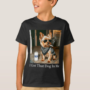 Habe diesen Hund in Yorkie raucht Zigarette Meme H T-Shirt