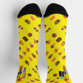 "Habe ein fang-tastisches" Halloween-Eiskremsereig Socken (Oben)