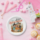 Habe ein fröhliches Halloween Pappteller (Party)