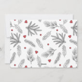 Habe ein Holly Jolly Weihnachten (Rückseite)